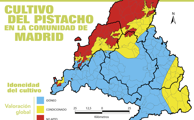 Cartel del grupo operativo para el desarrollo del pistacho