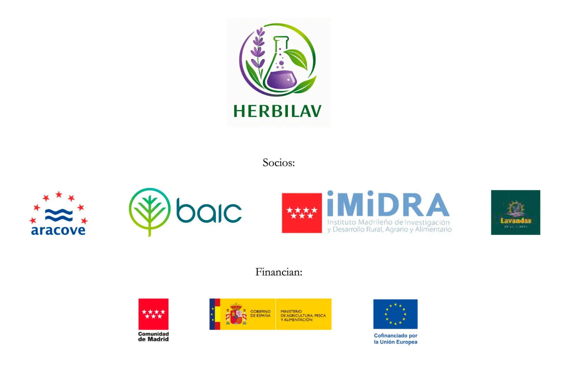 Logotipos del proyecto HERBILAV